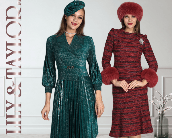 Lily and Taylor Church Dresses